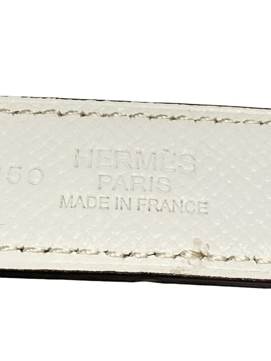 Hermes Belt 70 Etoupe Silver main image 6